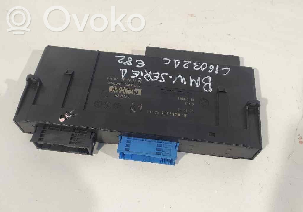 BMW 1 E81 E87 Other control units/modules 