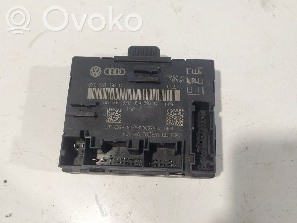 Autres unités de commande / modules   8X0959792D