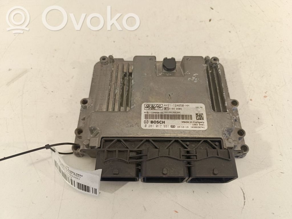Ford Fiesta Engine control unit/module 