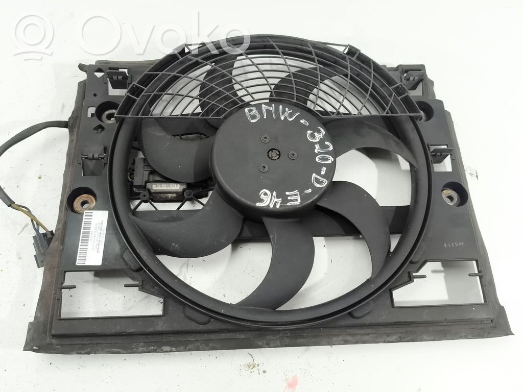 BMW 3 E46 Elektrisks radiatoru ventilators 