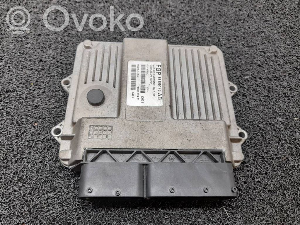 Engine control unit/module   55195173AB,3392062JP0,7160003901