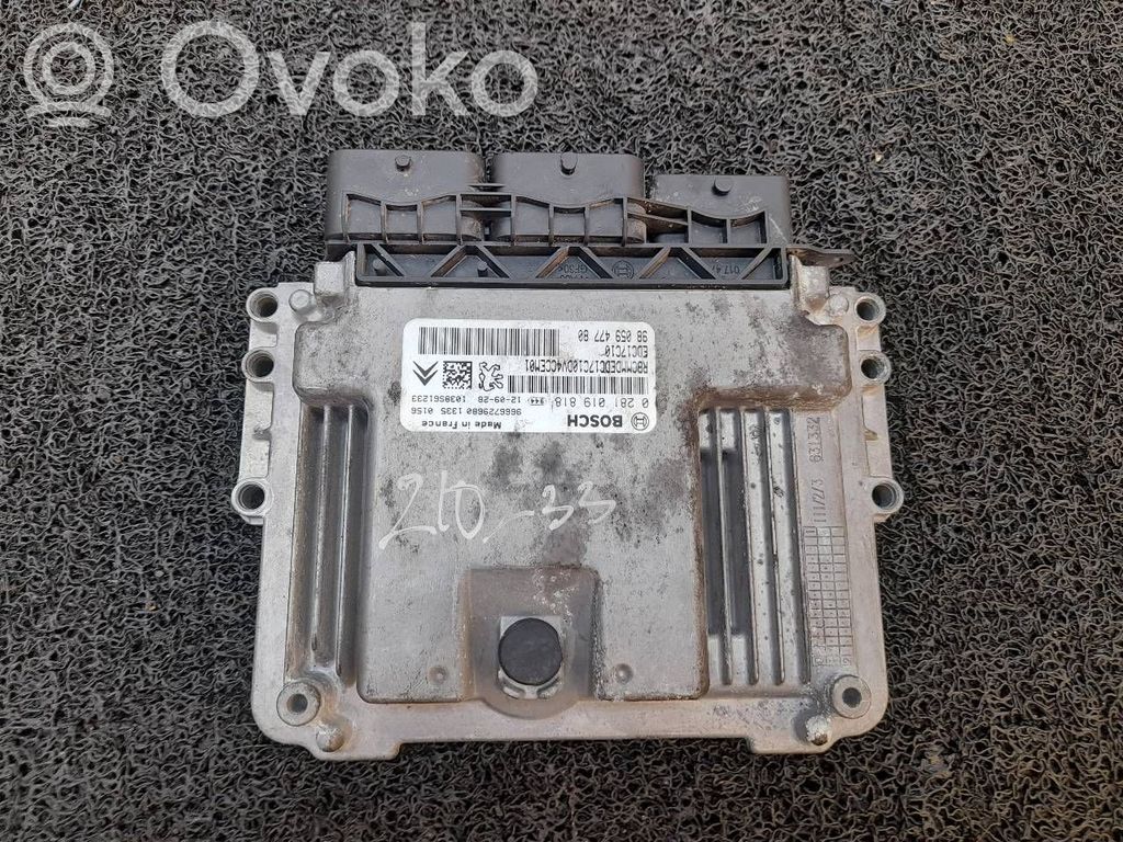 Citroen C3 Engine control unit/module 