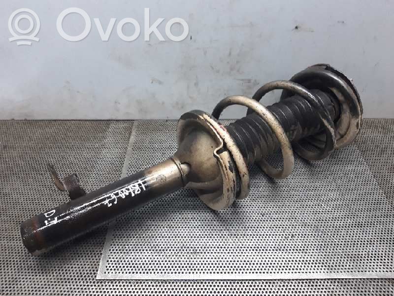 Front shock absorber with coil spring