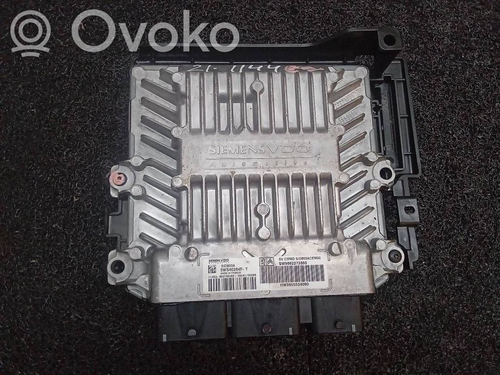 Peugeot 407 Centralina/modulo del motore 