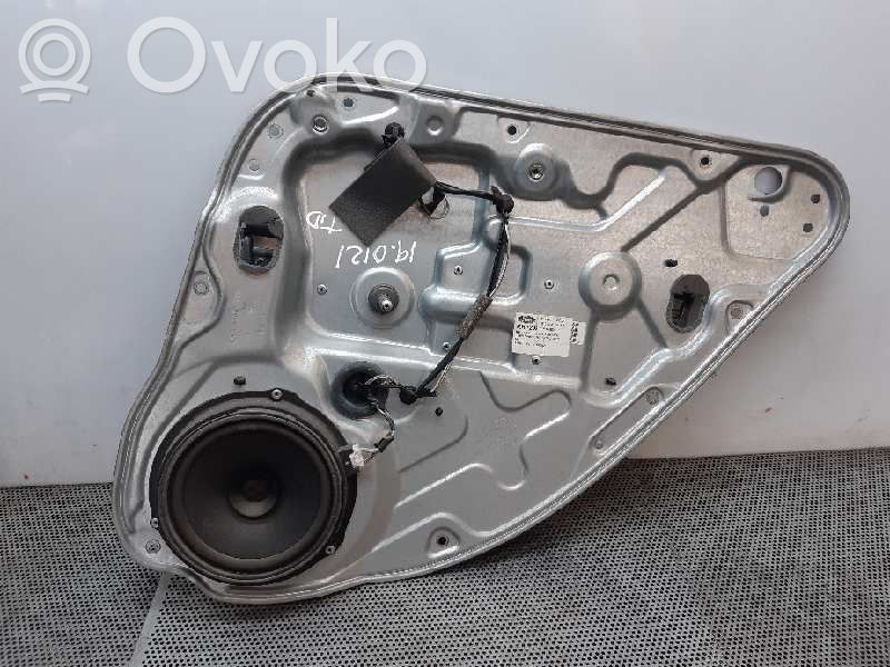 Regulador de puerta trasera con motor
