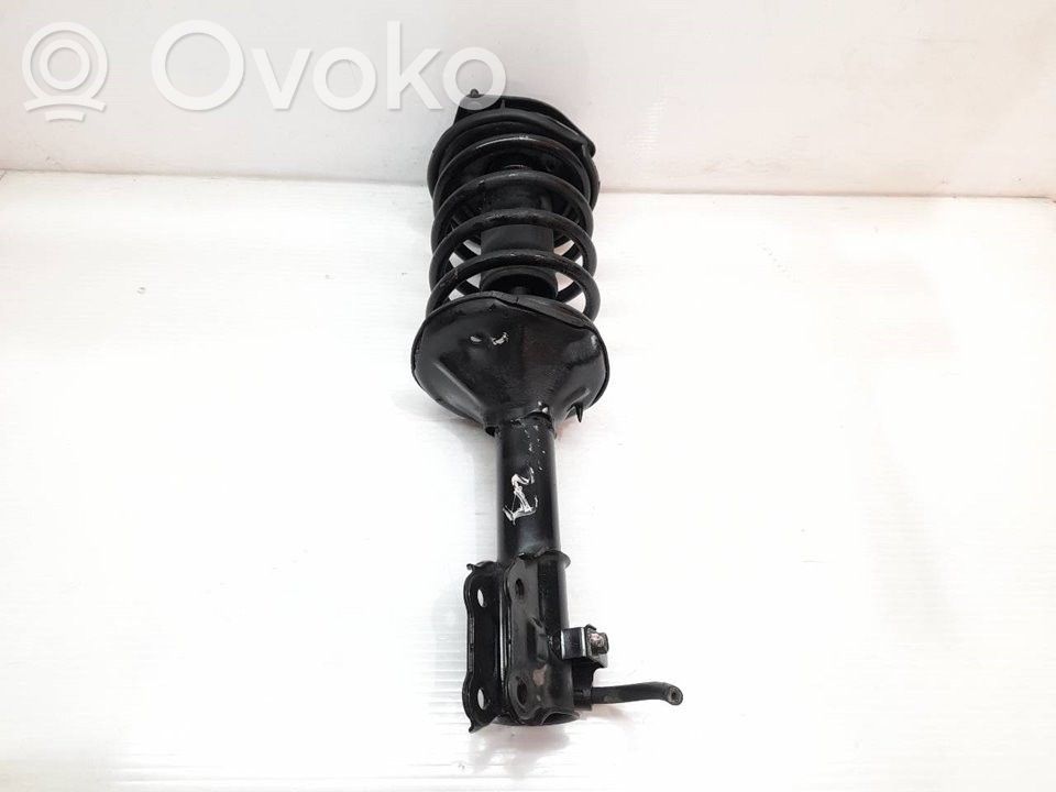 Amortiguador delantero con muelle espiral