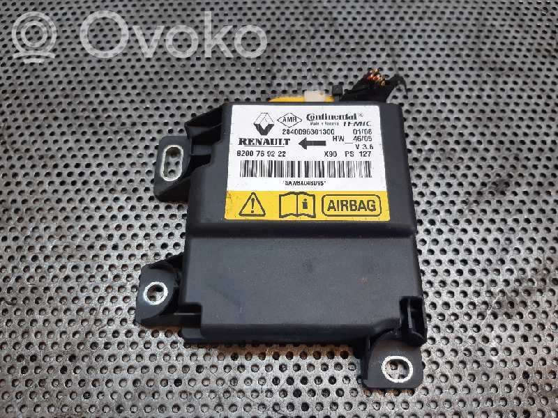 Airbag control unit/module   8200769222,2840096301300