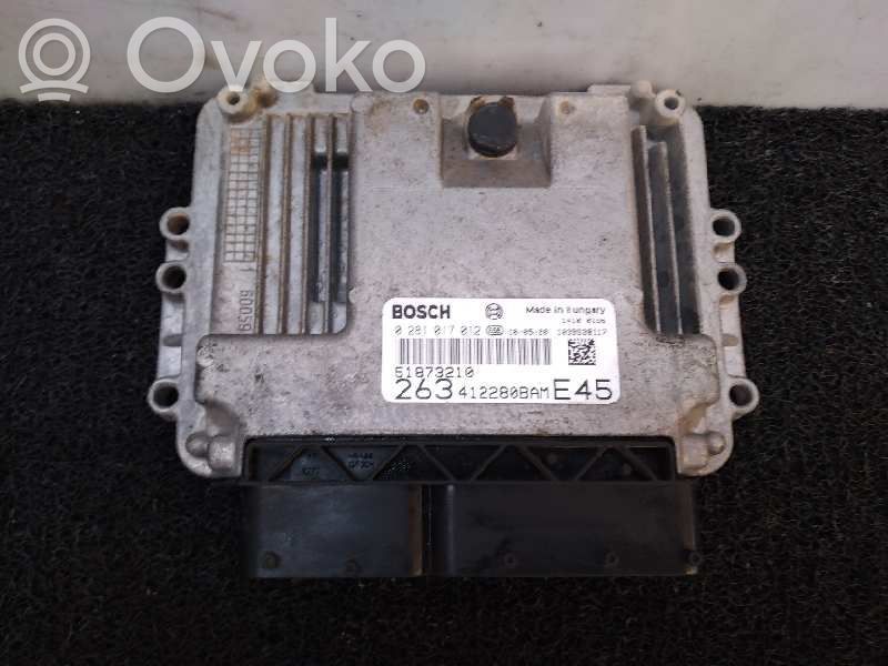 Fiat Doblo Engine control unit/module 