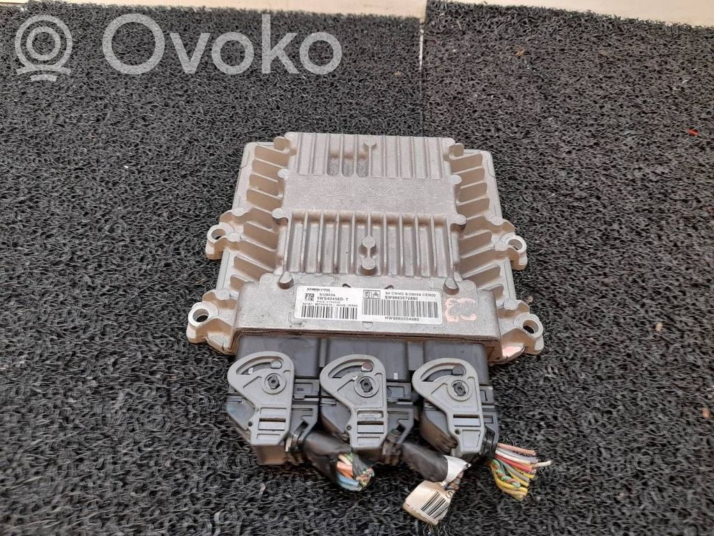Engine control unit/module   5WS40458DT,SW9663572880,HW9660054980