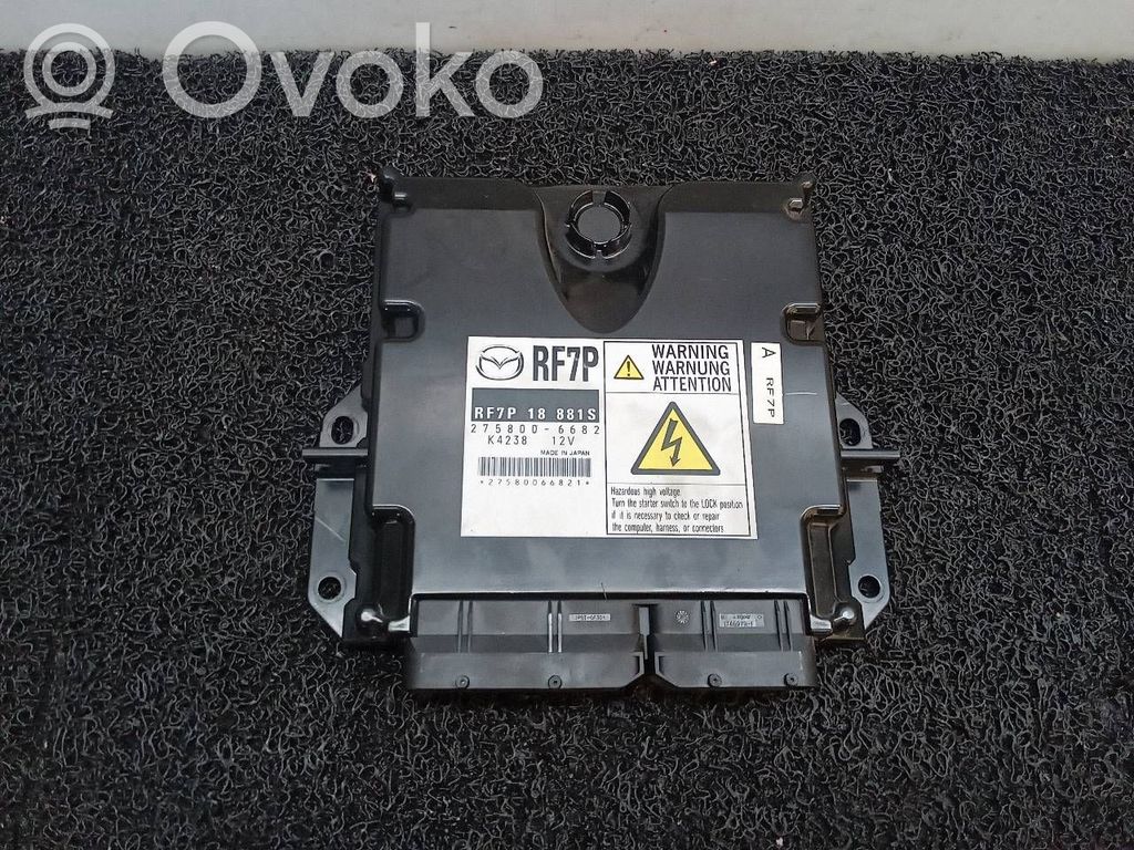 Engine control unit/module   2758006682,K4238,RF7P18881S
