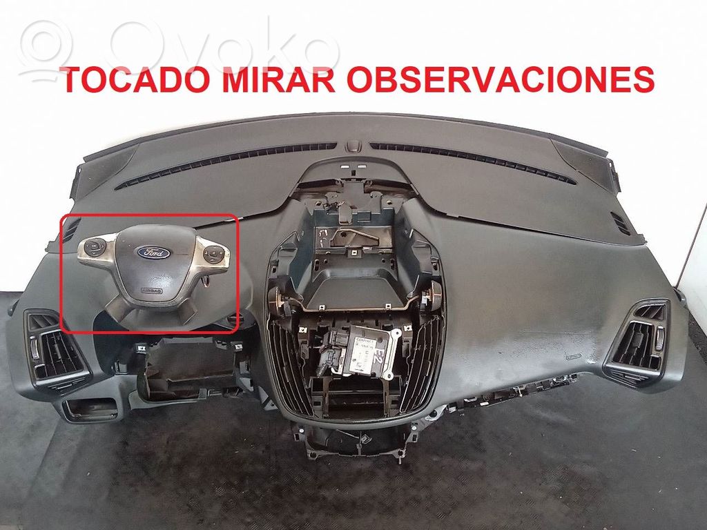 Ford C-MAX II Poduszki powietrzne Airbag / Komplet 
