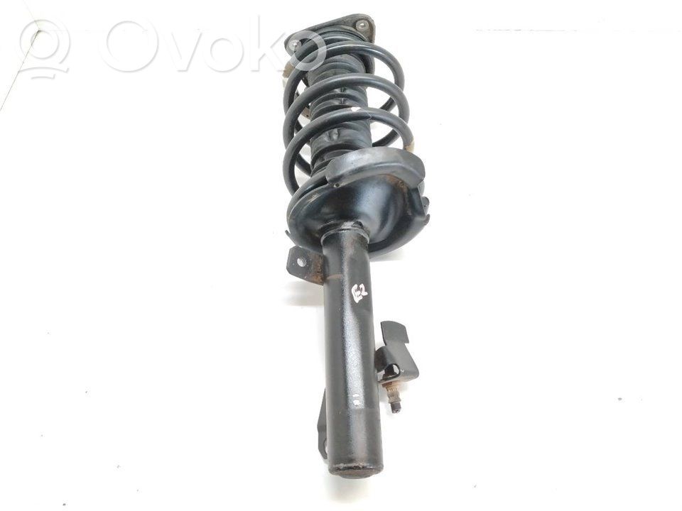 Front shock absorber with coil spring