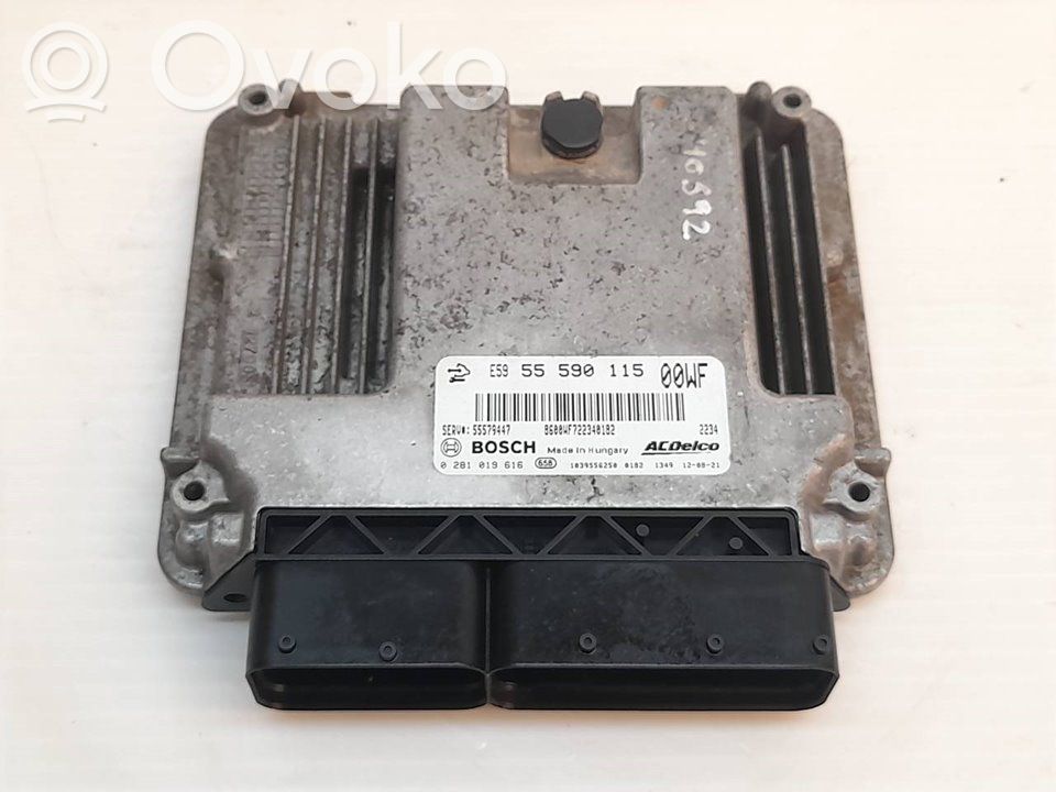 Opel Corsa D Engine control unit/module 