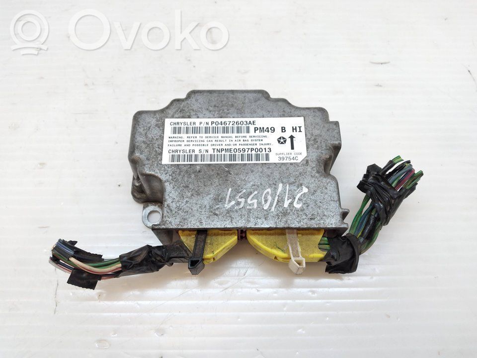 Dodge Caliber Centralina/modulo airbag 