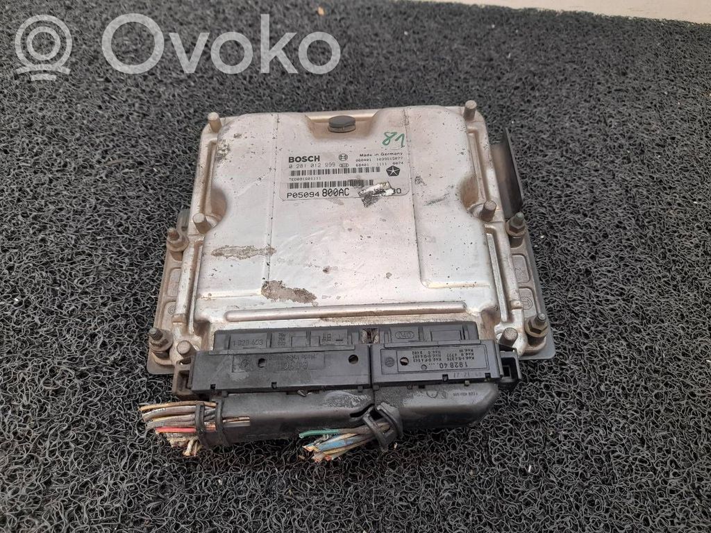 Engine control unit/module   0281012999,P05094800AC