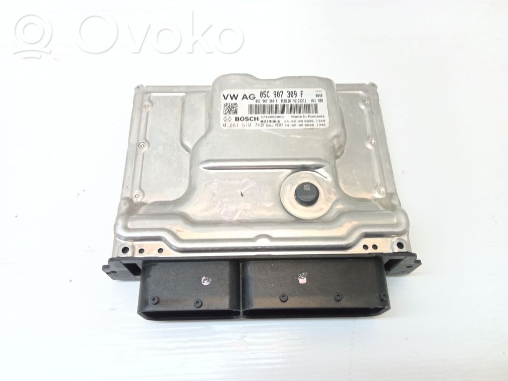 Engine control unit/module   05C907309F,0261S107K0