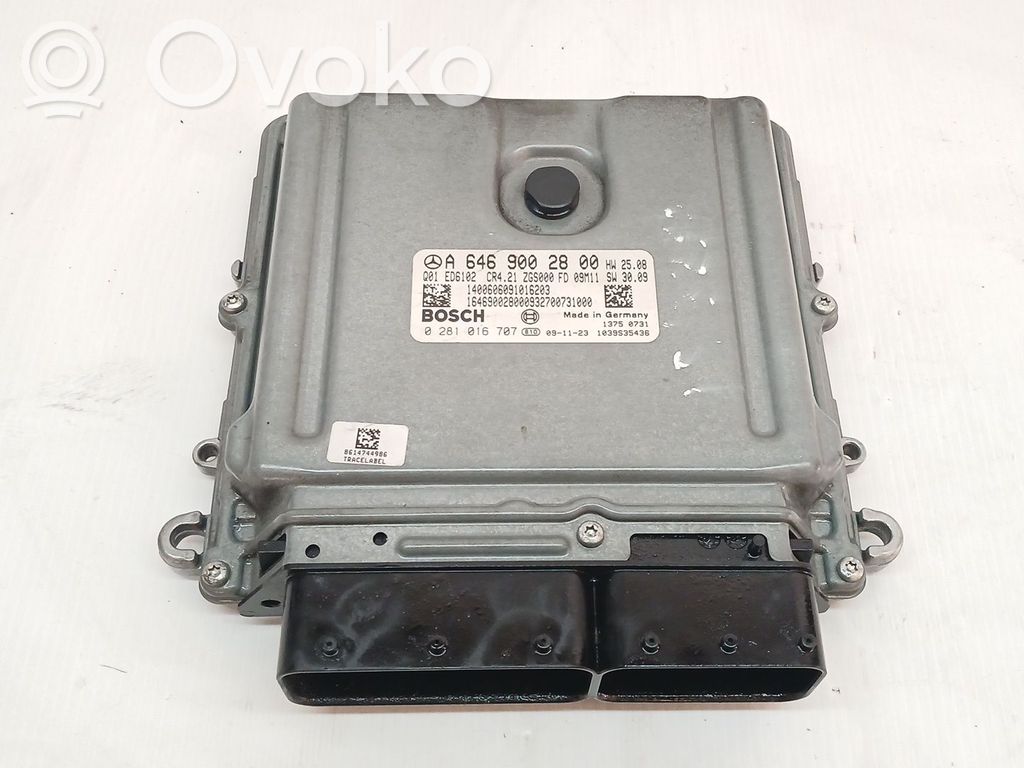 Mercedes-Benz Vito Viano W639 Sterownik / Moduł ECU 
