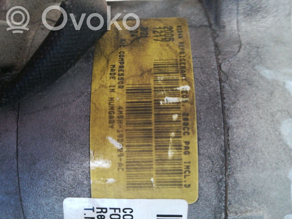 Compresseur de climatisation   4M5H19D629AC