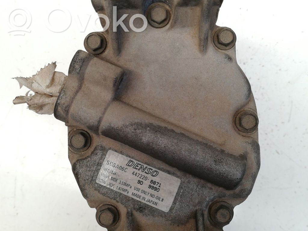 Toyota Yaris Kompresor / Sprężarka klimatyzacji A/C 
