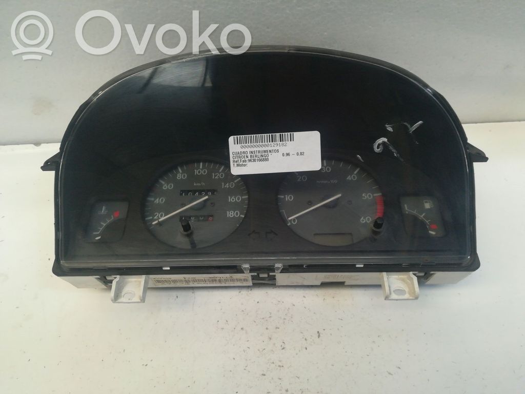Citroen Berlingo Vitezometru (grup de instrumente) 