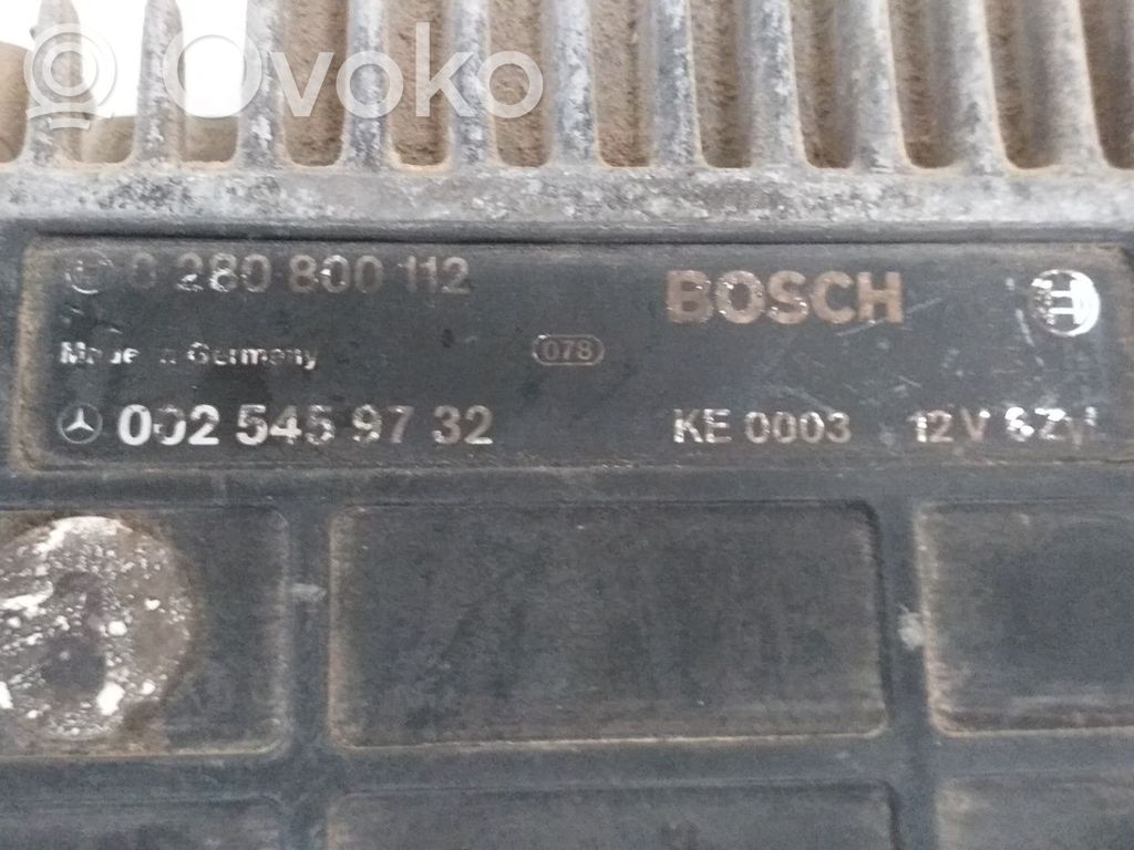 Mercedes-Benz E W124 Engine control unit/module 