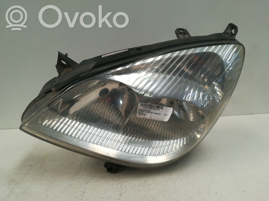 Citroen C5 Headlight/headlamp 