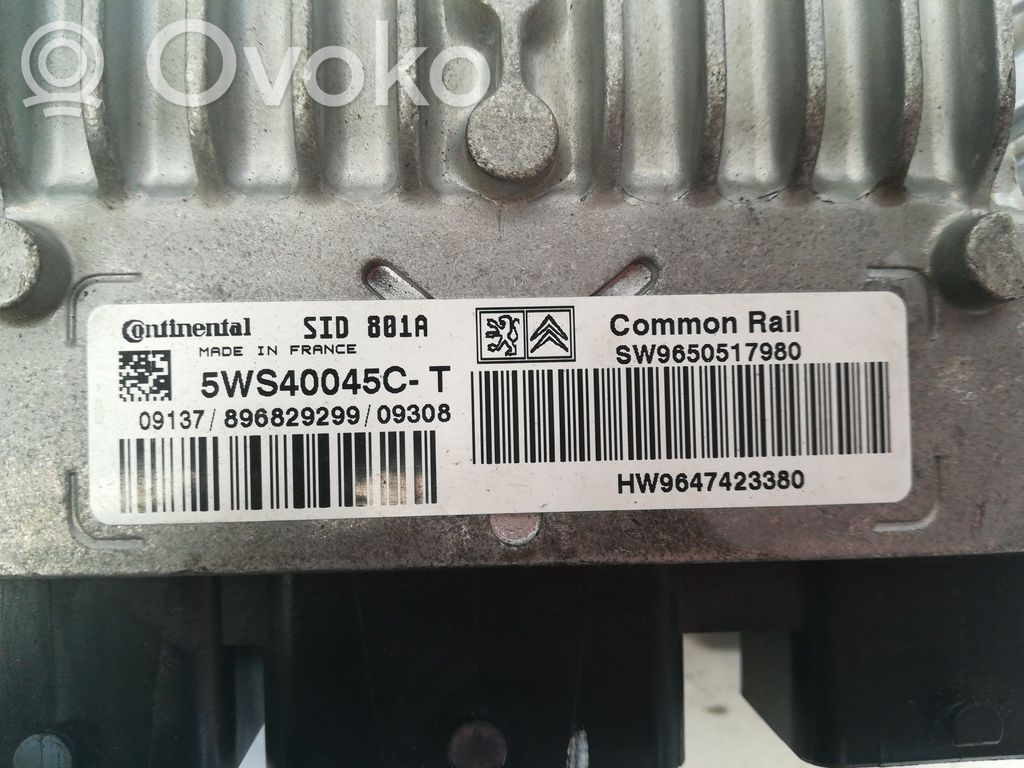 Engine control unit/module   5WS40045CT