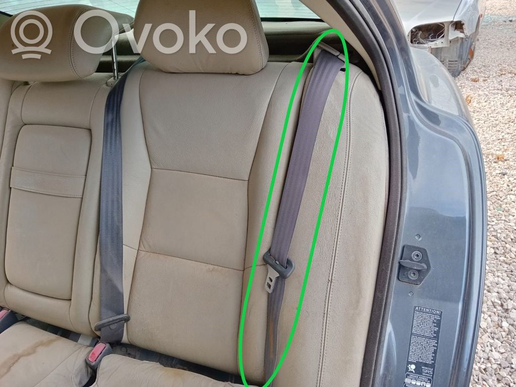 Ceinture de sécurité arrière