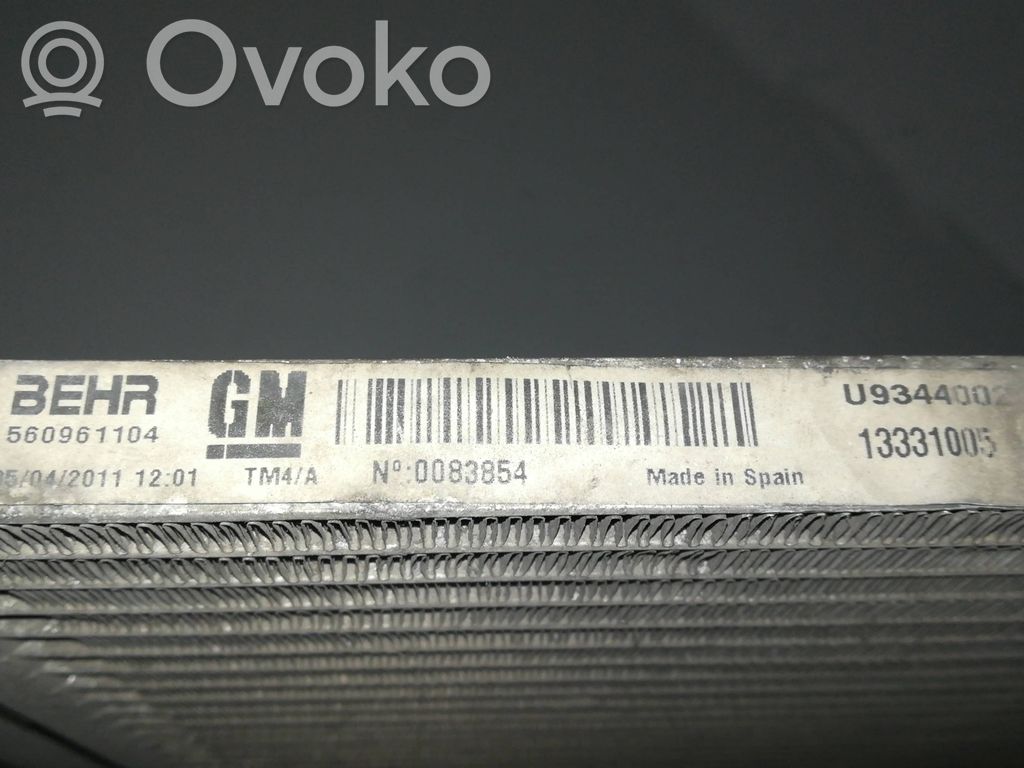 Opel Meriva B Radiator răcire A/C (condensor) 