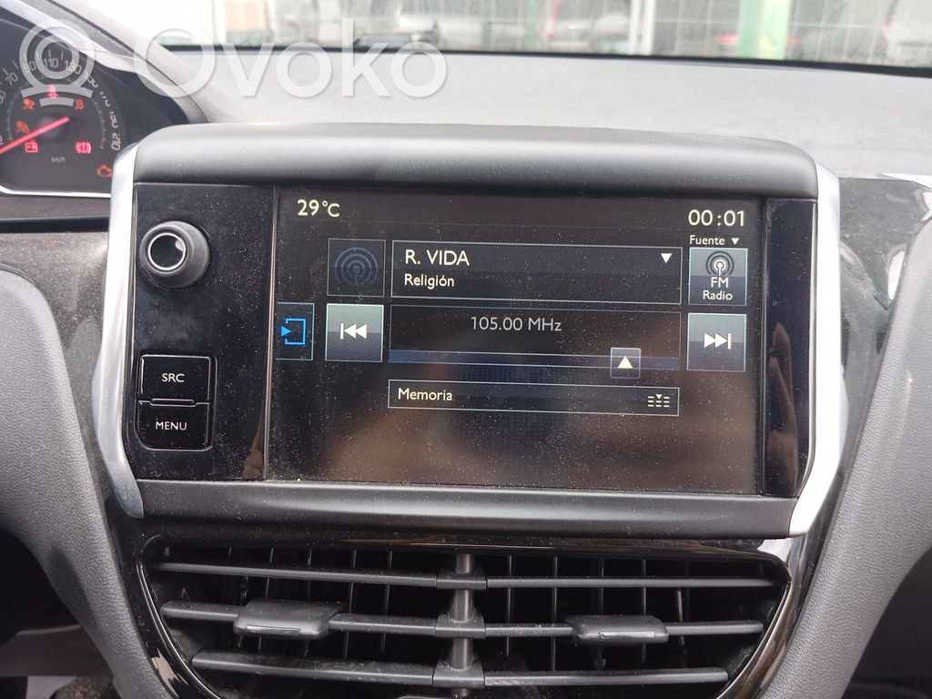 Peugeot 208 I Bildschirm / Display / Anzeige 