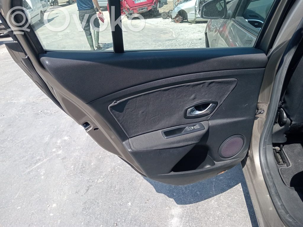 Renault Megane III Alzacristalli manuale della portiera posteriore