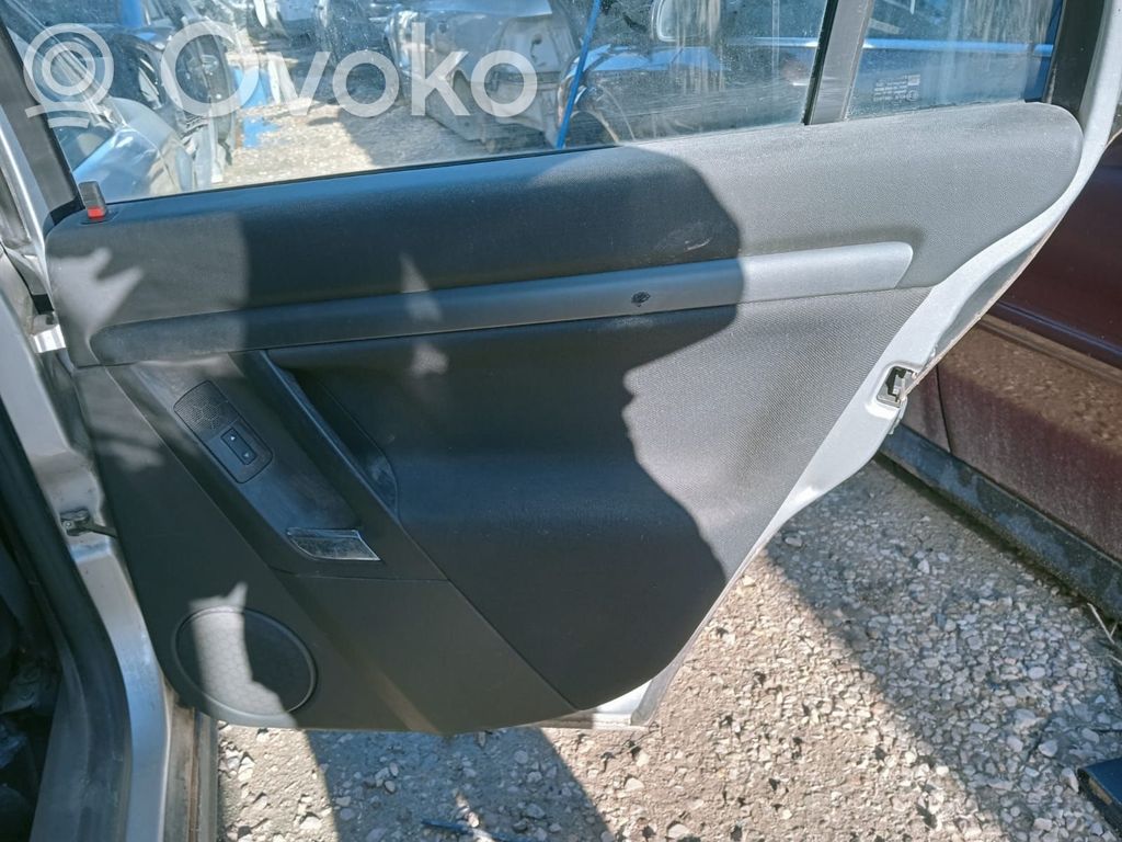 Moldura del tarjetero de la puerta trasera