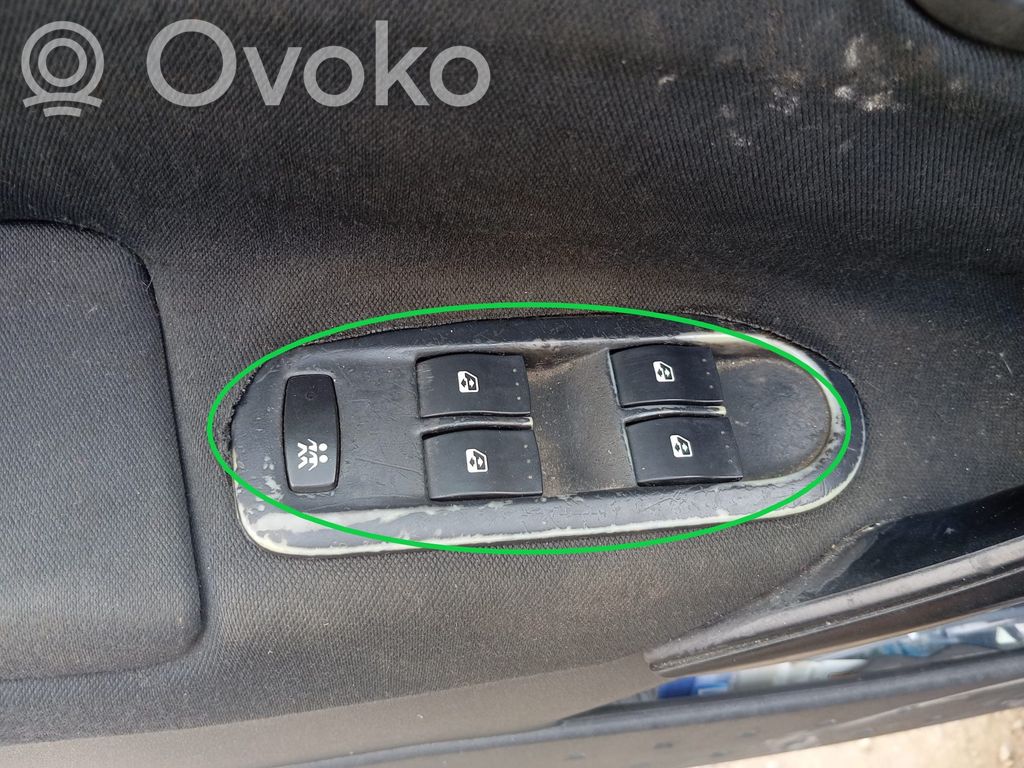 Electric window control switch