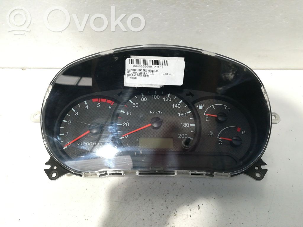 Hyundai Accent Tachimetro (quadro strumenti) 