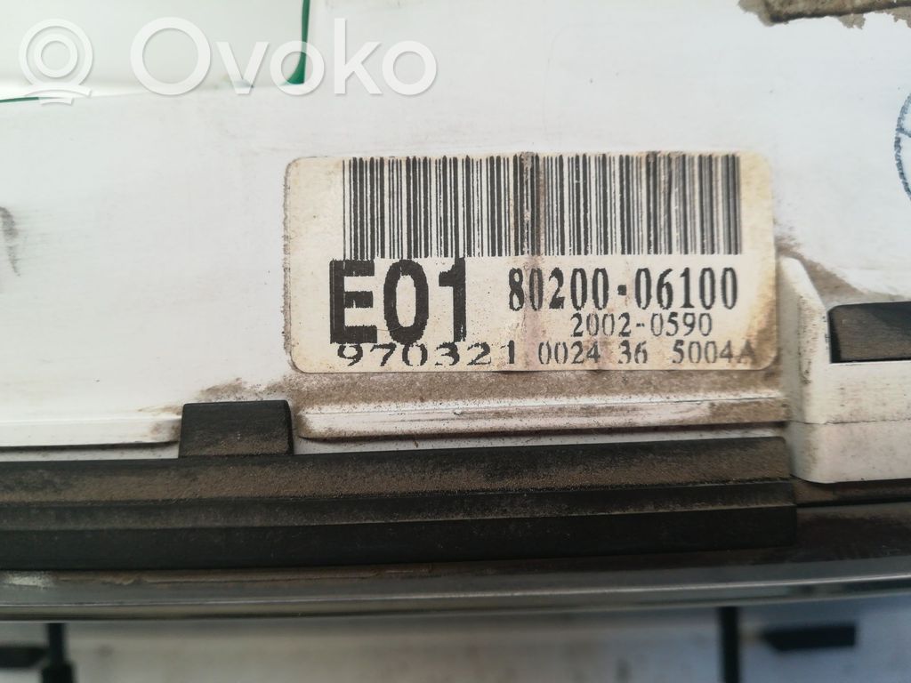 Land Rover Freelander Nopeusmittari (mittaristo)