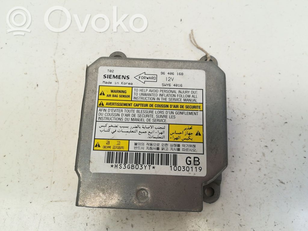 Daewoo Kalos Unidad de control/módulo del Airbag