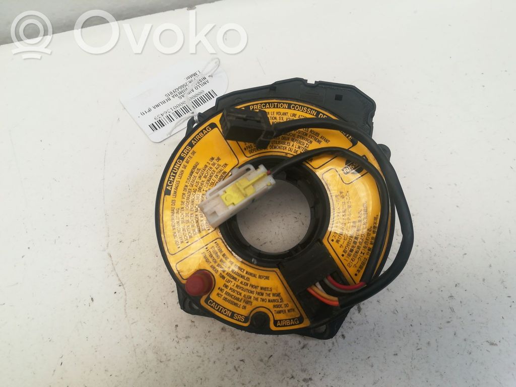 Nissan Primera Muelle espiral del airbag (Anillo SRS)
