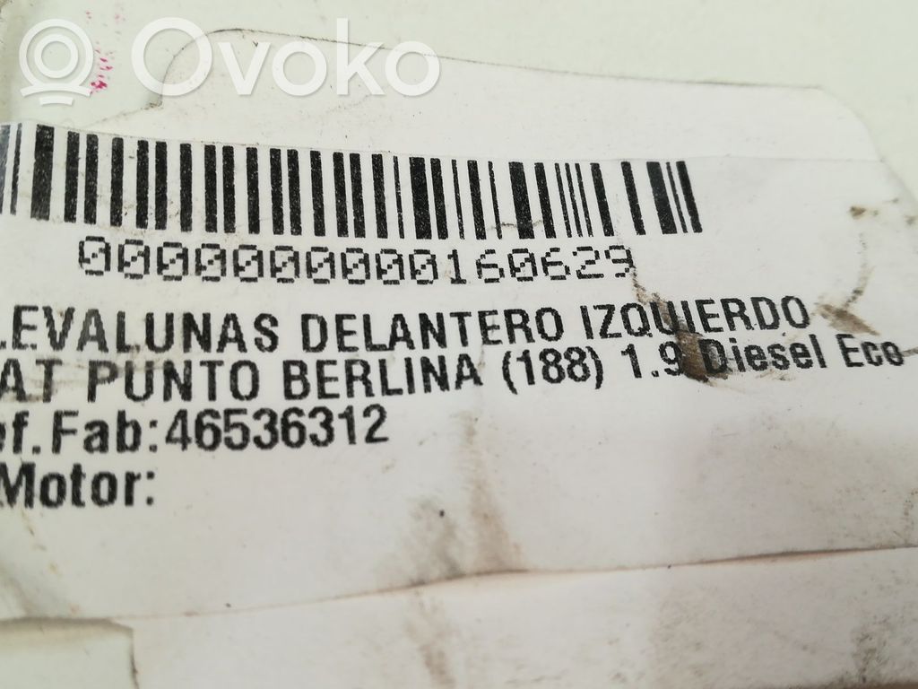 Fiat Punto (188) Etuoven ikkunan nostin moottorilla 
