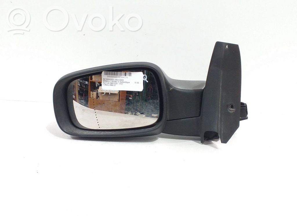 Renault Scenic II -  Grand scenic II Etuoven sähköinen sivupeili 