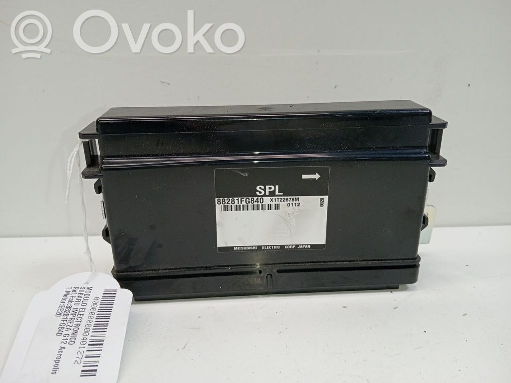 Subaru Impreza III Otras unidades de control/módulos
