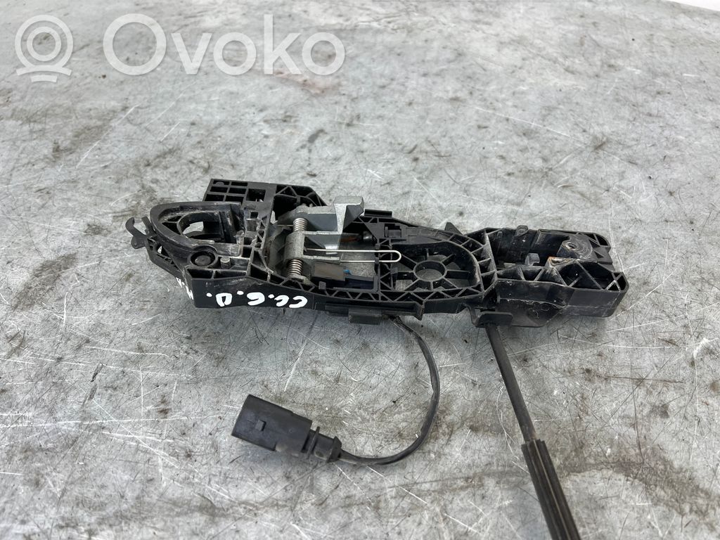 Volkswagen PASSAT CC Klamka/wspornik zewnętrzny drzwi tylnych 
