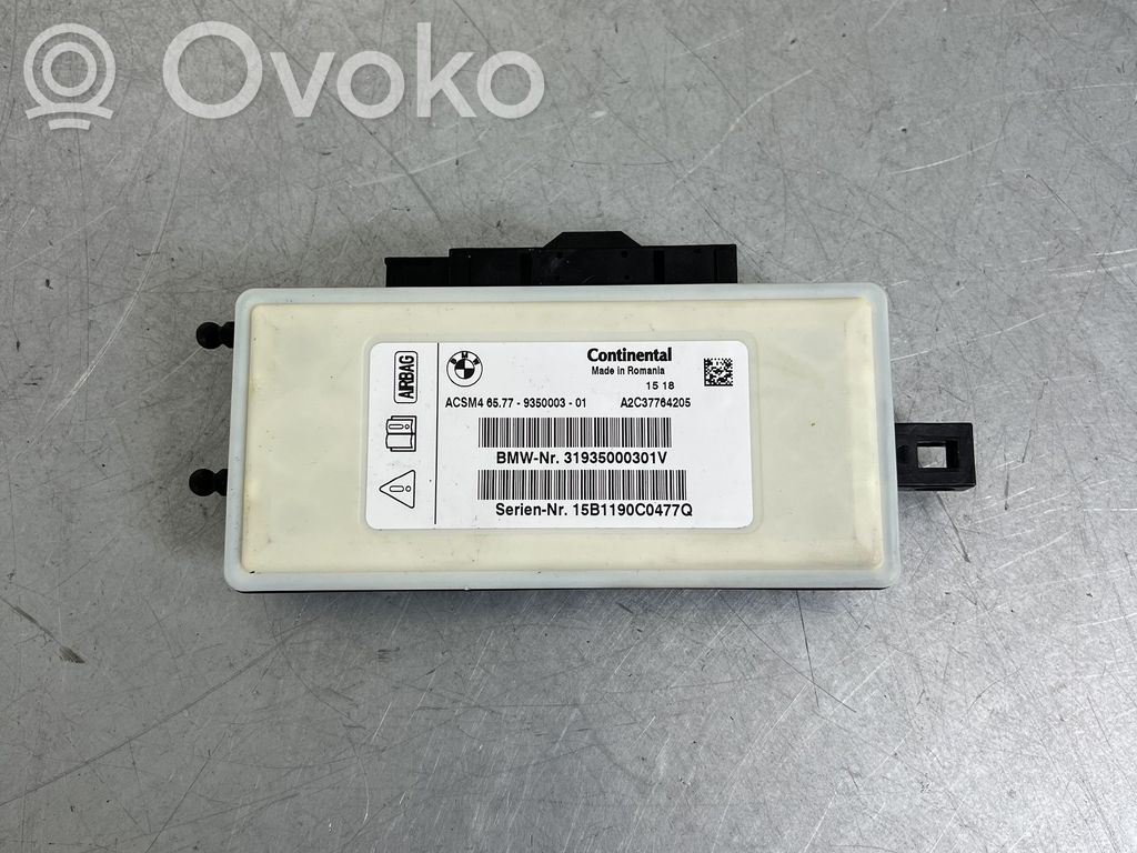 BMW X5 F15 Airbag control unit/module 