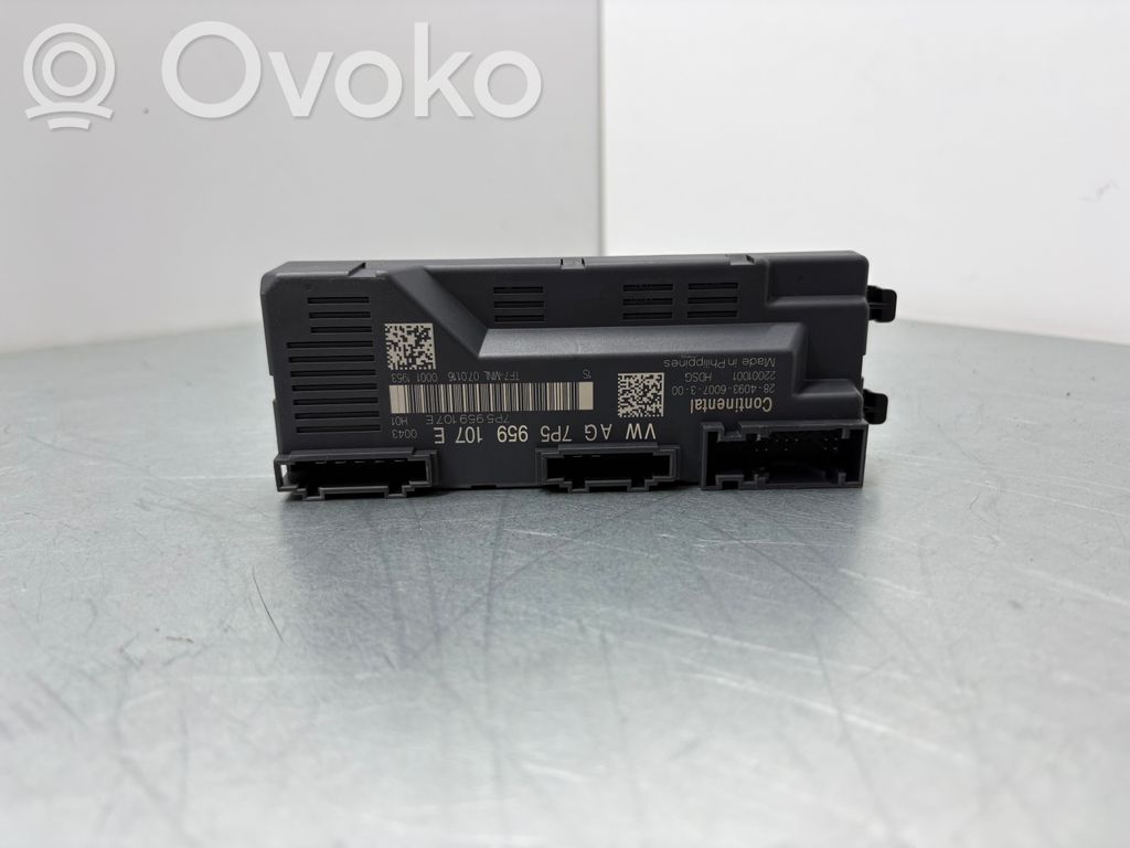 Porsche Macan (95B) Tailgate/trunk control unit/module 