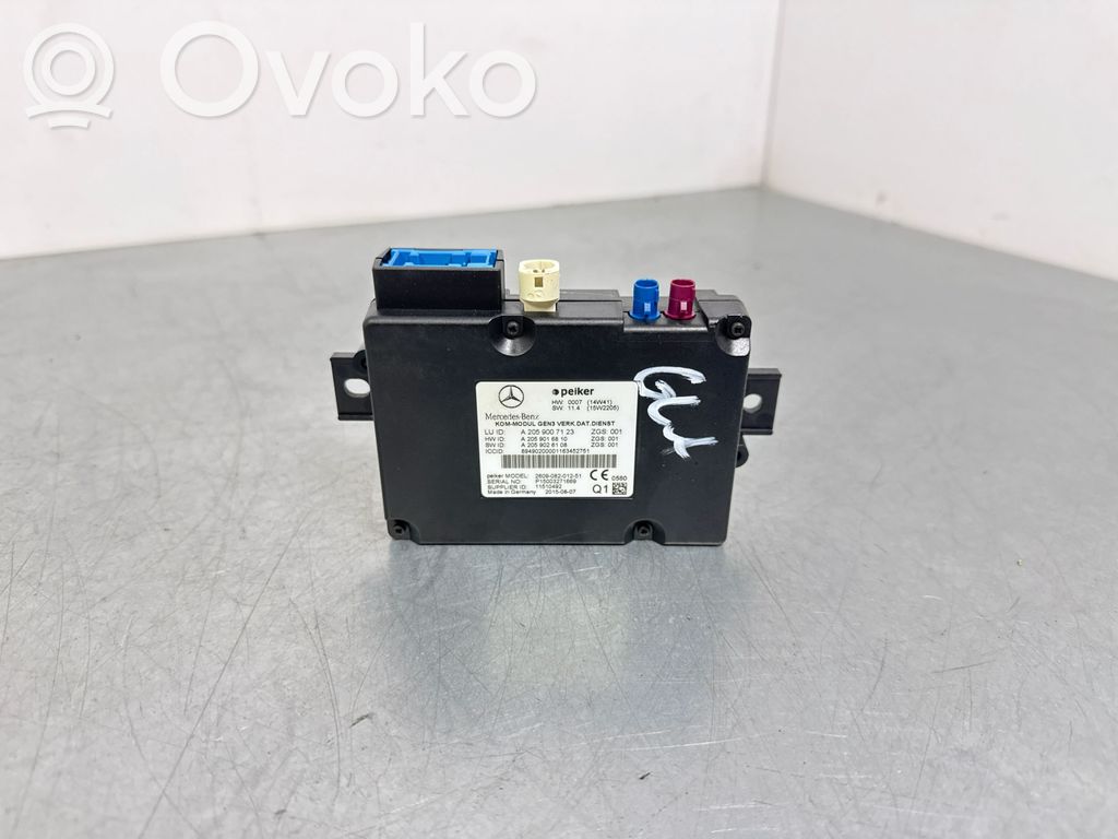 Mercedes-Benz GLC X253 C253 Moduł / Sterownik Bluetooth 
