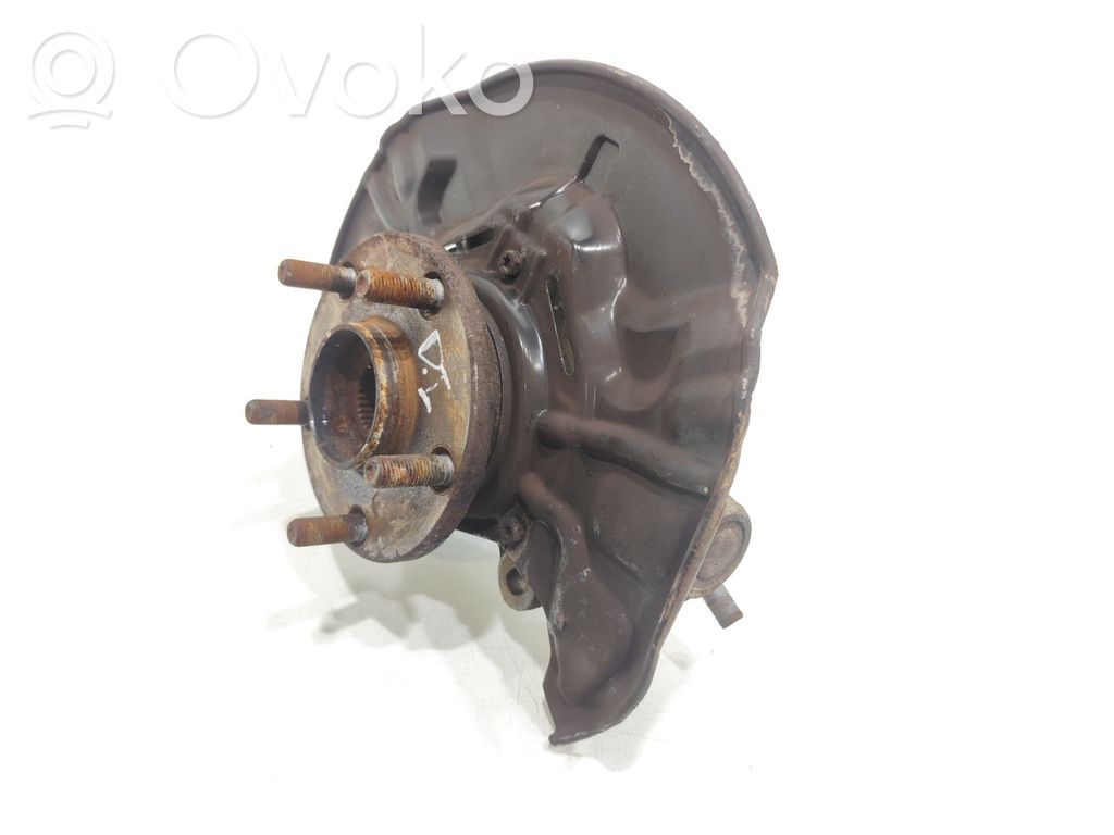 Front wheel hub spindle knuckle
