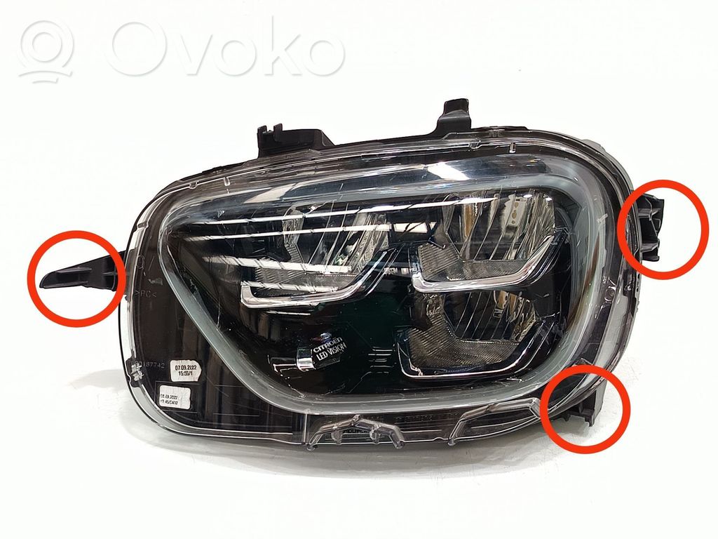 Citroen C3 Headlight/headlamp 