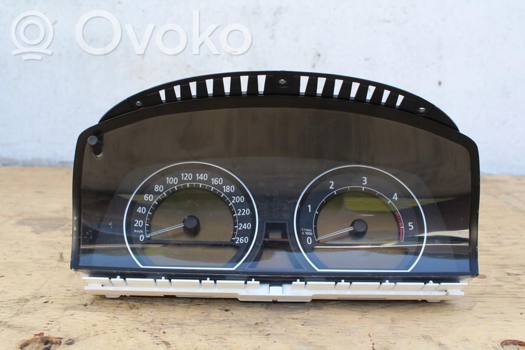 BMW 7 E65 E66 Spidometrs (instrumentu panelī) 