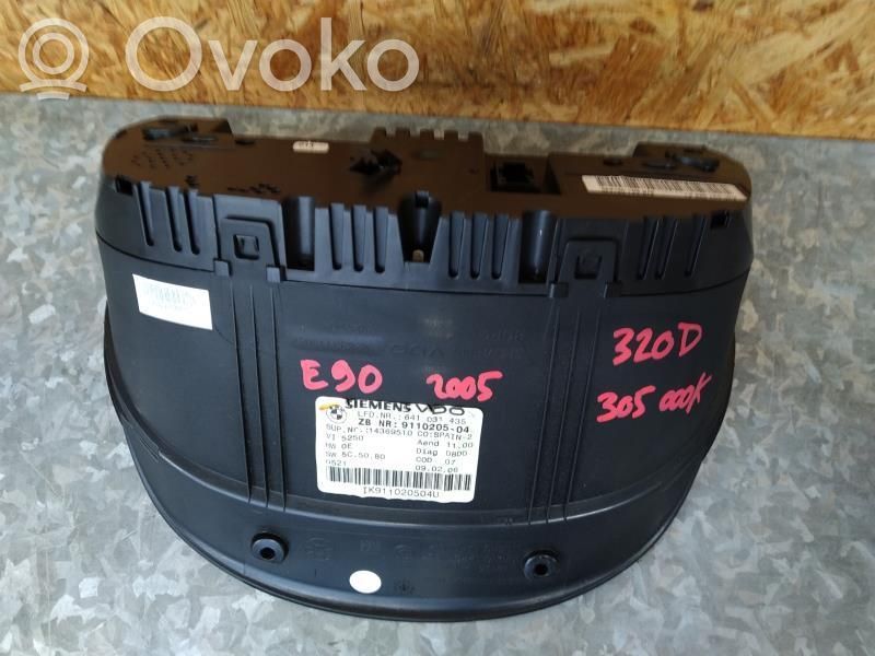 BMW 3 E90 E91 Speedometer (instrument cluster) 