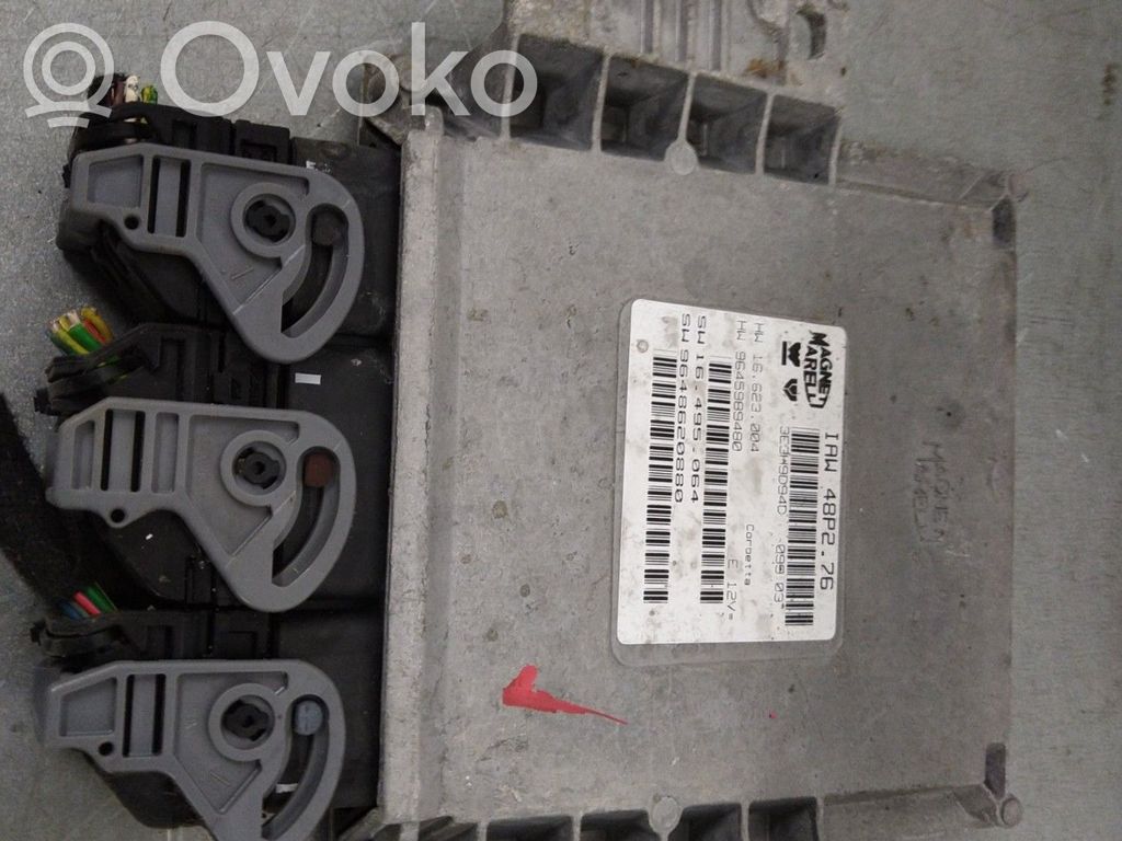 Peugeot 206 Engine control unit/module 