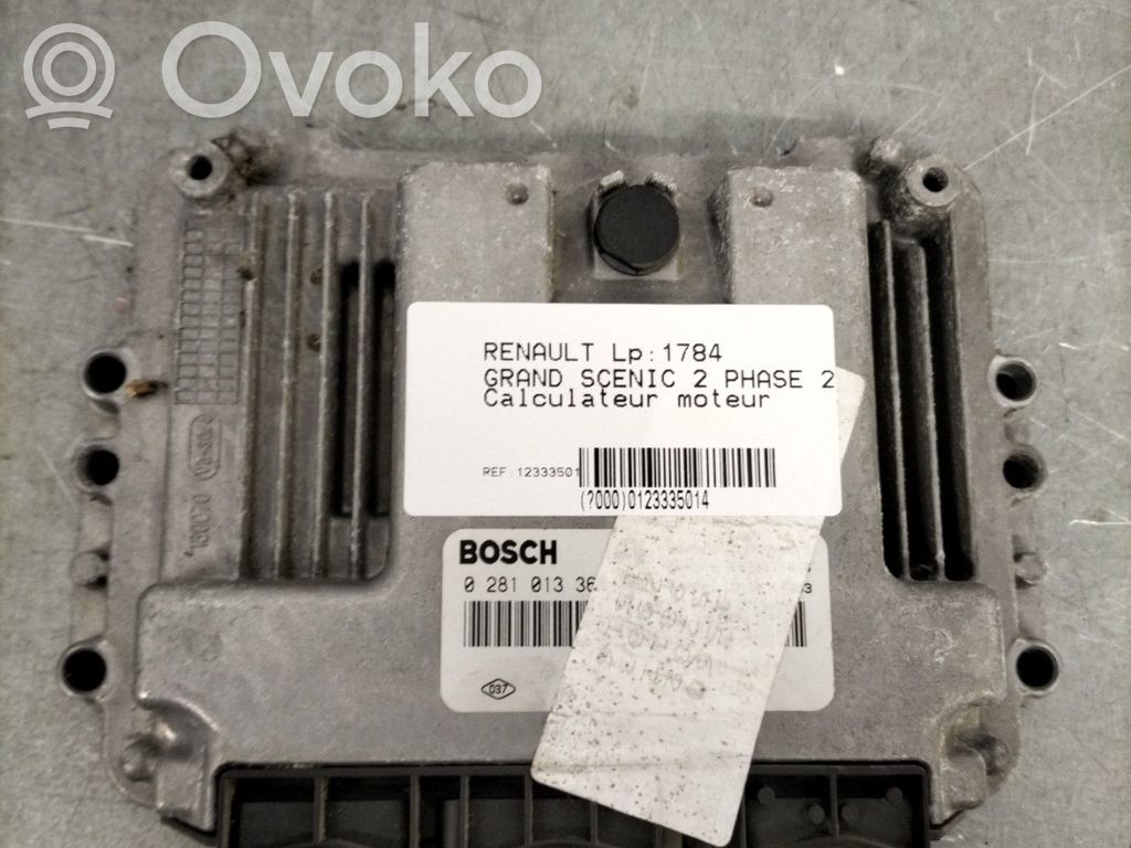 Renault Scenic II -  Grand scenic II Engine control unit/module 
